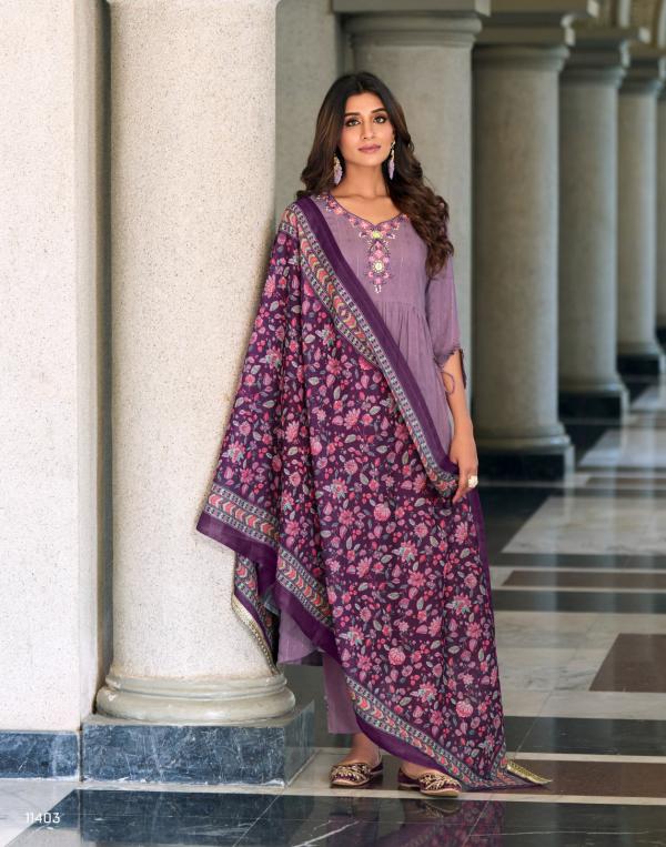 Lily And Lali Manya Fancy Party Wear Viscose Readymade Collection